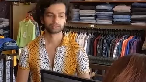 ghost prank in show room