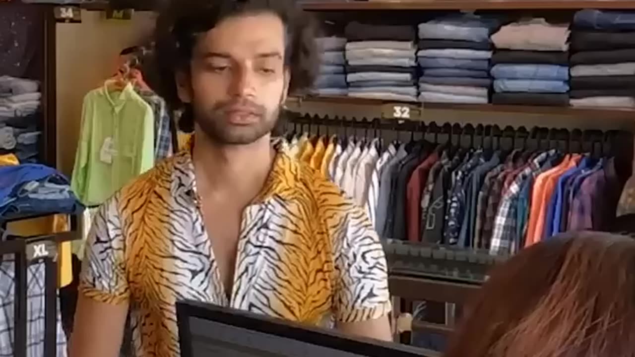 ghost prank in show room