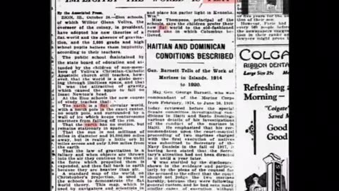 Flat Earth Was Taught In Schools in 1800 to 1900