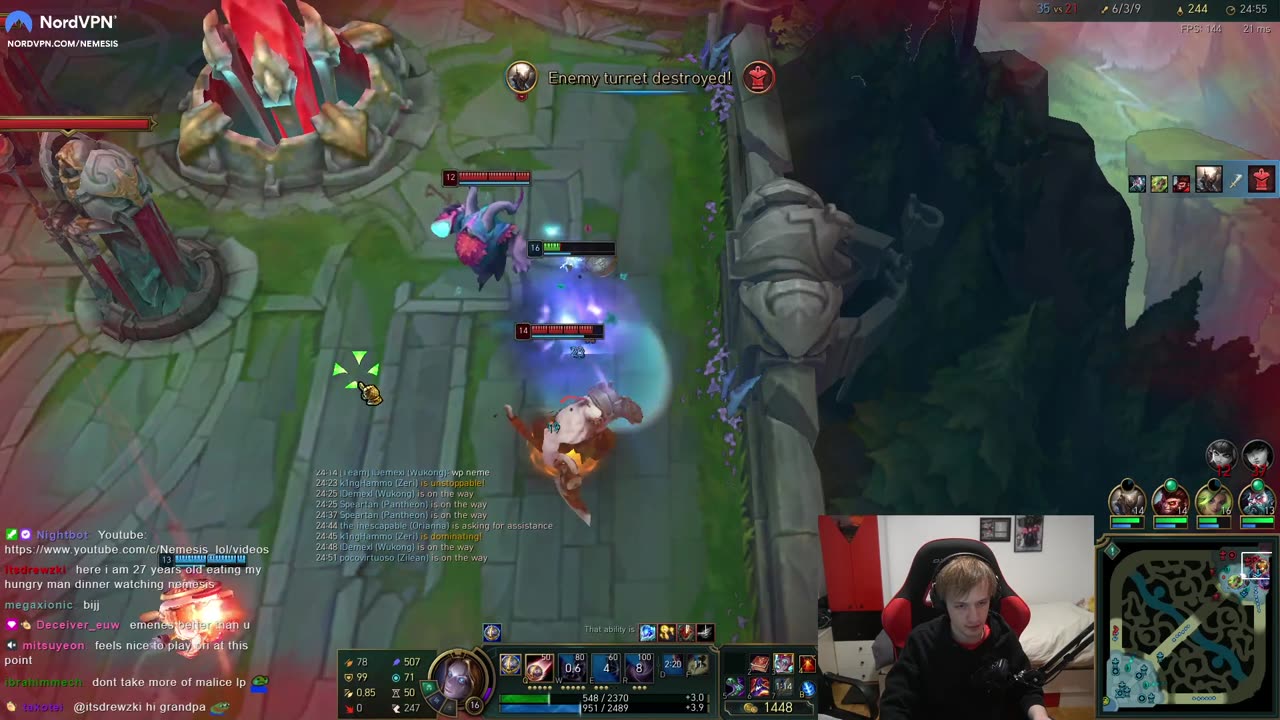 malice had enough and turned on scripts