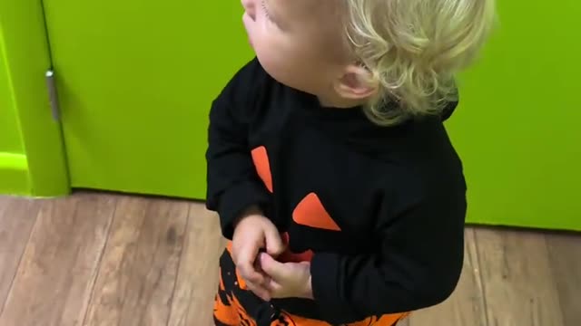 Halloween in the day care! Very Fashion kids