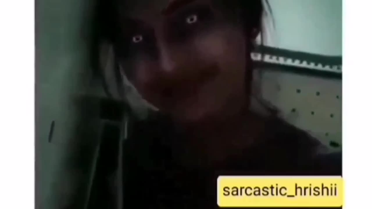 Girl Scary and funny
