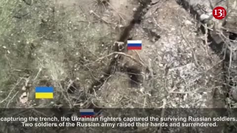 Shocking video: Russian soldiers surrender in the Ukrainian city of Bakhmut