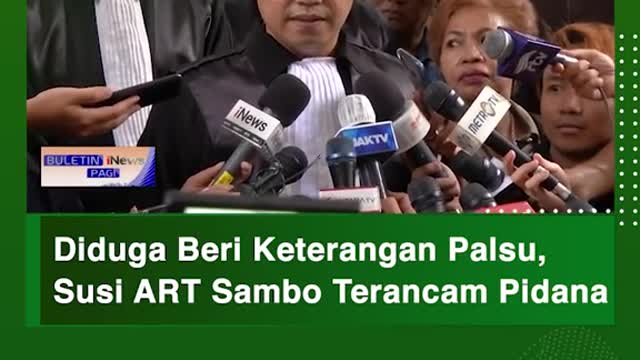 Diduga Beri Keterangan Palsu, Susi ART Sambo Terancam Pidana