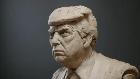 One Day Sculpt_ Donald Trump's Mugshot - Timelapse