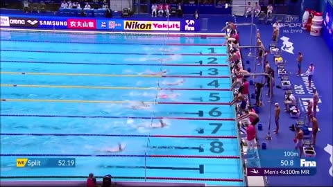 Gwangju 2019 Men's 4x100 Medley Relay