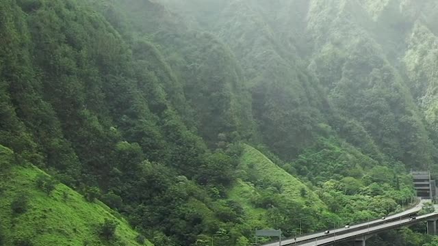 Stunning view of a high highway