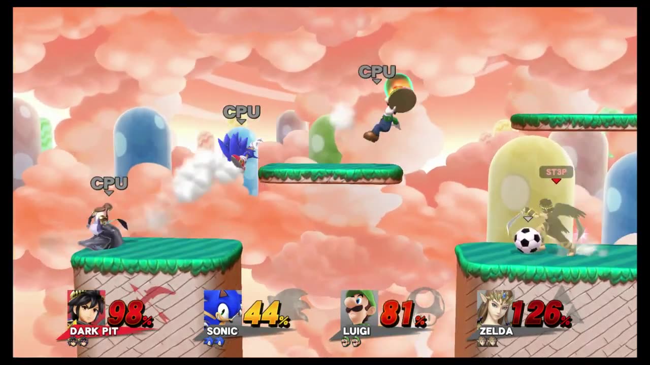 Super Smash Bros 4 Wii U Battle813