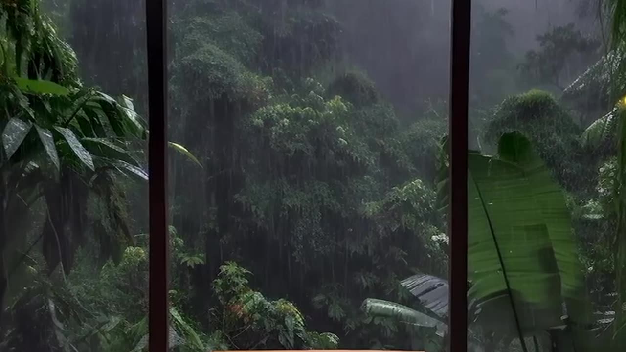 Rain, the sound of rain, nature, euphoria, colors