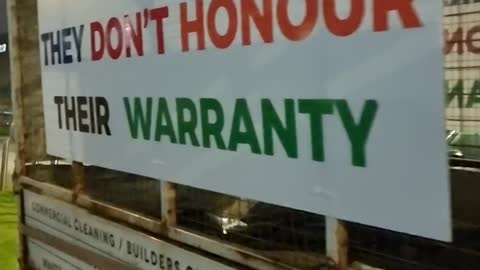 Customer Leaves Cars with Warning About Warranty