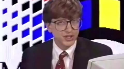 Bill Gates in 1992 Windows 3.1 launch video