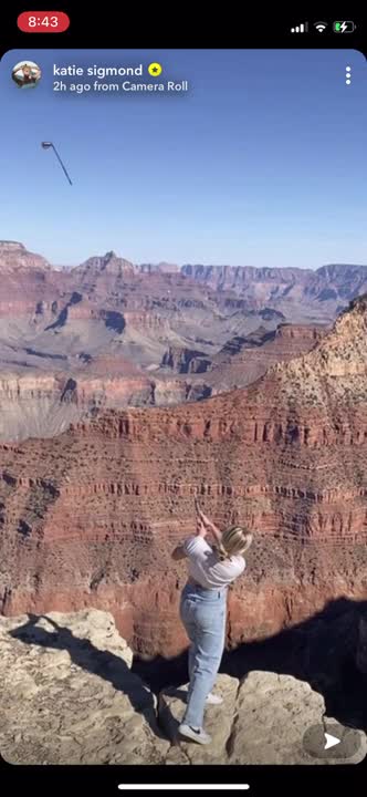 TikTok Influencer faces criminal charges after posting video hitting golf ball into Grand Canyon