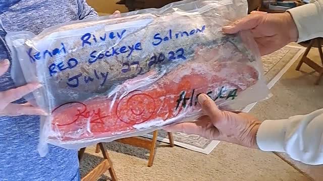 Delivering Salmon and Halibut to Pulaski, Wis 11/12/22