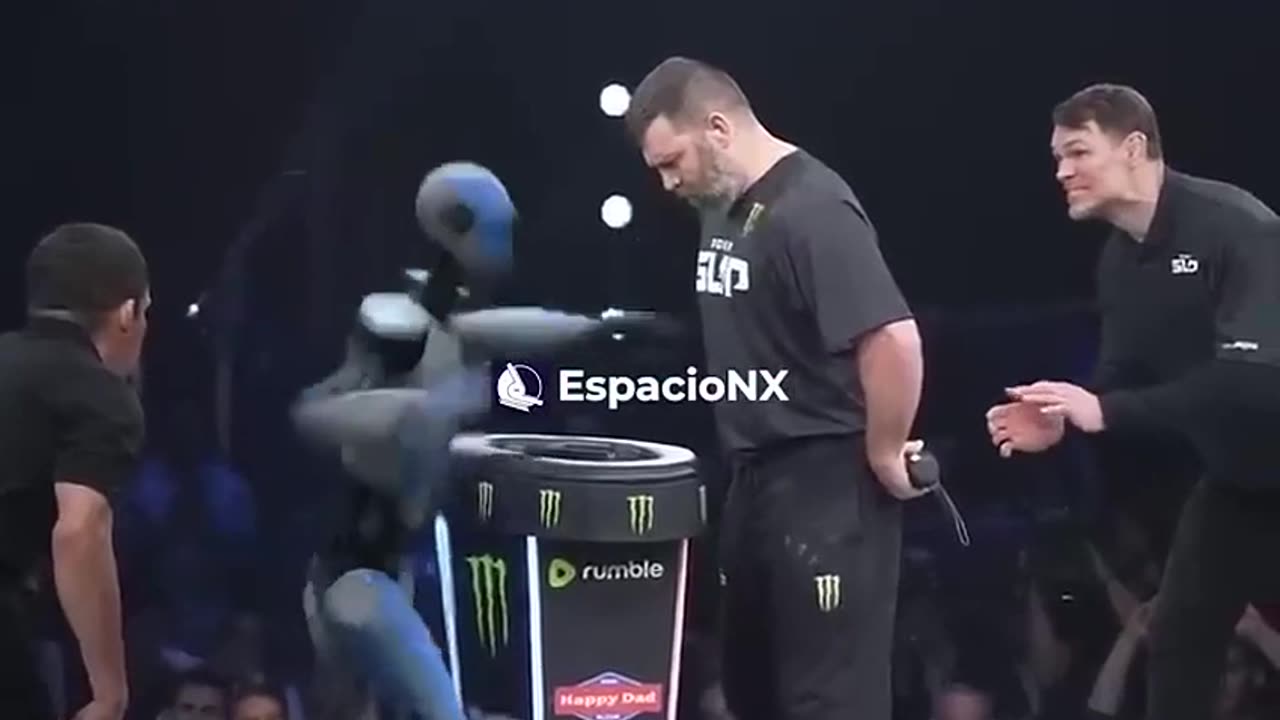 AI Robot Slap contest