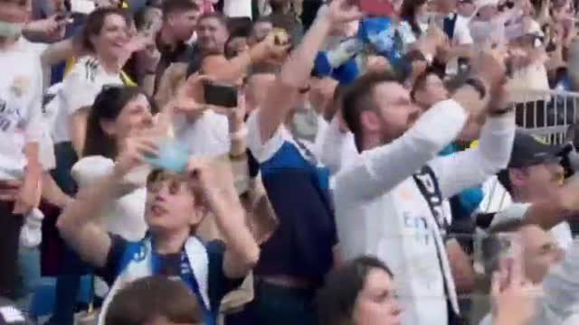 ⚽️The moment of raising the La Liga championship by Real Madrid captain Marcelo