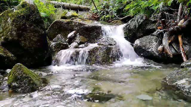 Waterfall relaxing music video | natural relaxing music