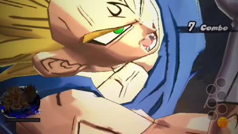 Vegeta in action