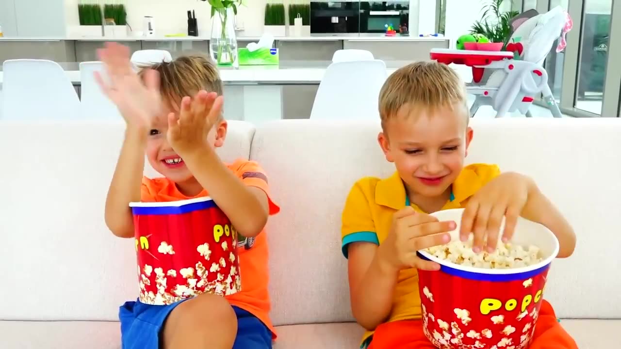 Chris and Mom show how important it is to Wash your Hands