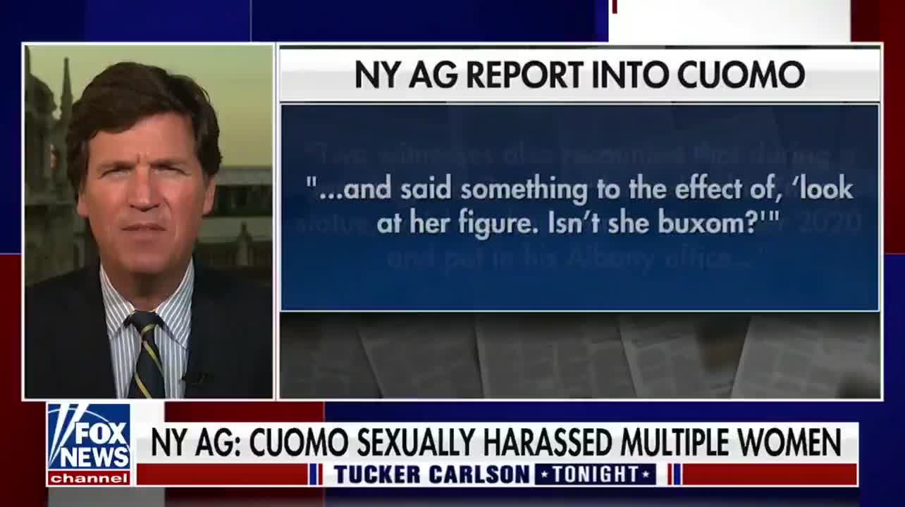 Tucker Carlson Slams "Governor Creep-o" Cuomo