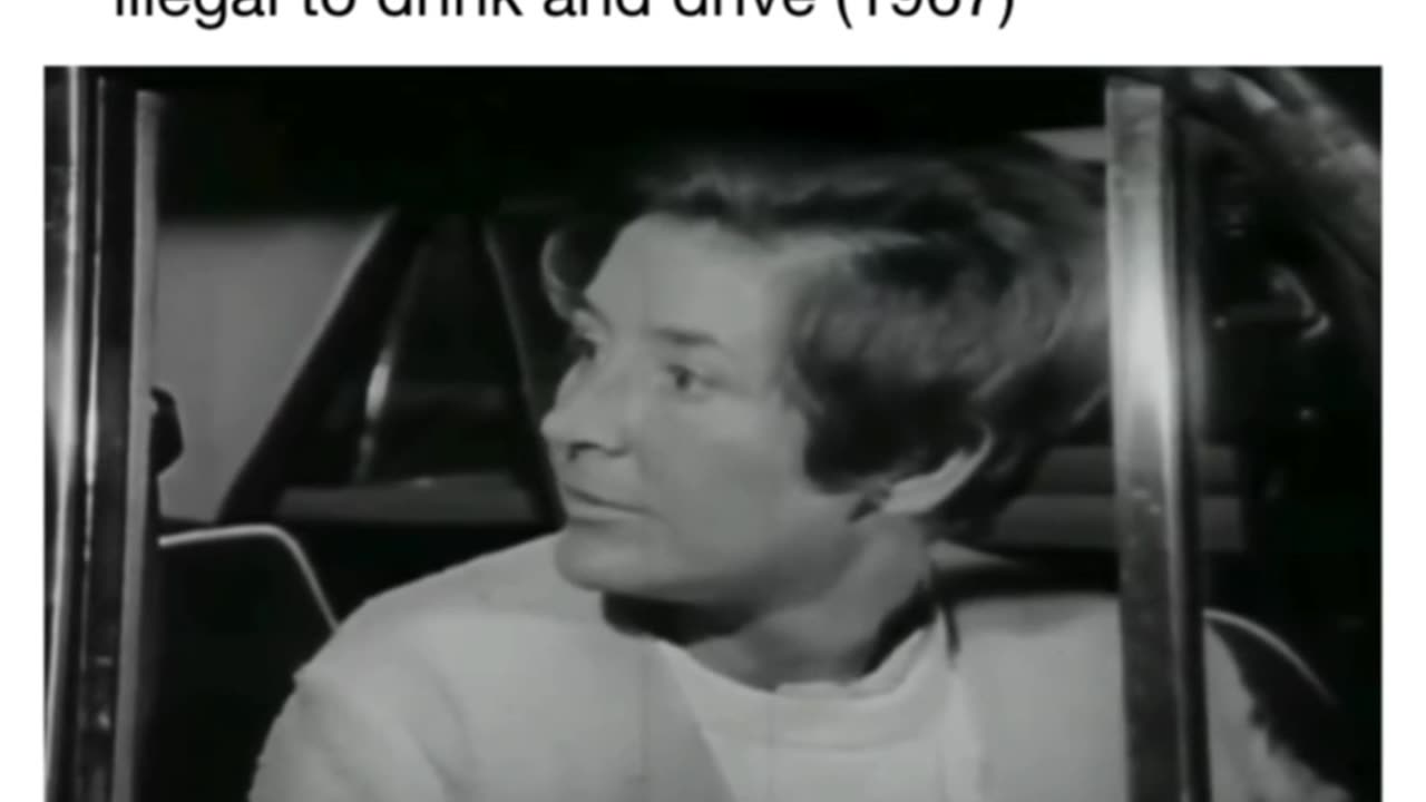 UK: Drink Drivers in 1967 protesting this 'erosion of freedom' as it became illegal!😁