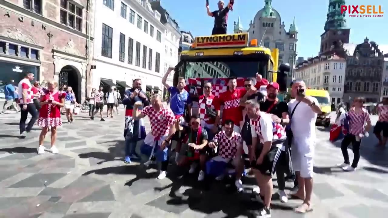 Croatian football fans