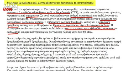 ΤΟ 💉 ASTRAZENECA ΕΧΕΙ ΑΔΕΝΟΪΟ ΧΙΜΠΑΤΖΗ-ΕΠΙΣΗΜΑ ΕΓΓΡΑΦΑ