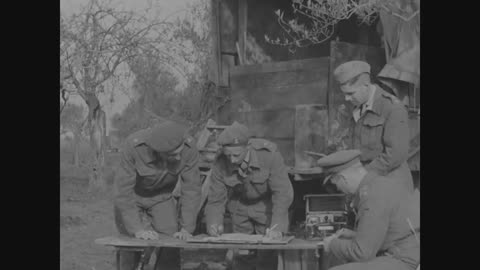 British 8th Army and US 99th Negro Fighter Squadron Orsogna Italy