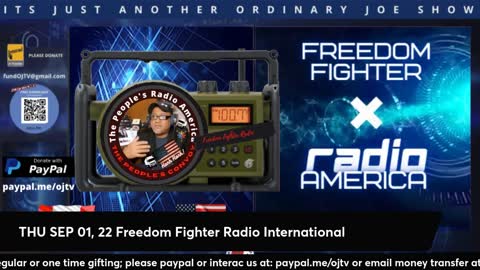 Sept. 01 2022 Thursday Freedom Fighter Radio