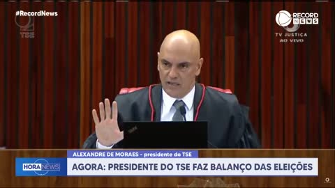 Alexandre de Moraes fala sobre manifestações após o resultado das eleições