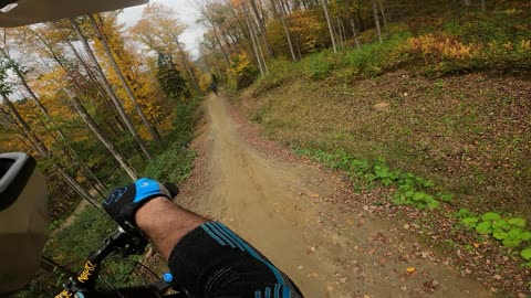 Mountain biking Hawleywood Trail @ Thunder Mountain