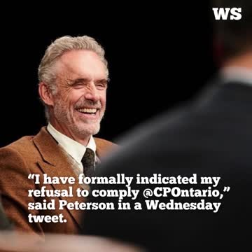 Peterson reveals requirements for social media course from Ontario psychologist regulator