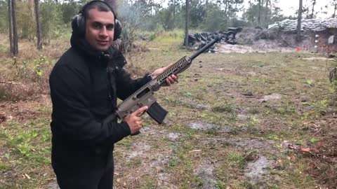 Tiros no quintal de casa nos Estados Unidos