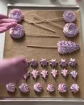 ТРЕХЦВЕТНОЕ БЕЗЕ 🍭ТЕХНИКА ОТСАДКИ