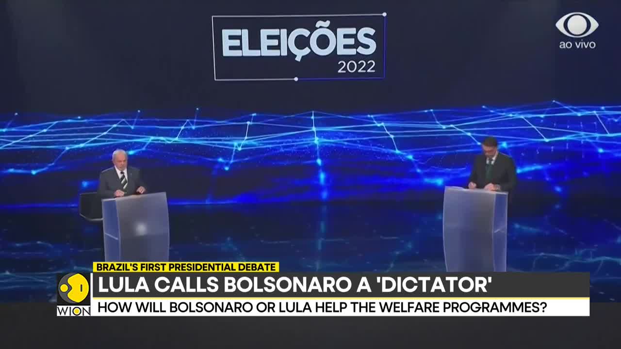 Brazil's first Presidential debate: Jair Bolsonaro vs Lula Da Silva | World English News | WION