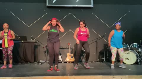 Gospel Slide @ Zumba Jam for Zambia