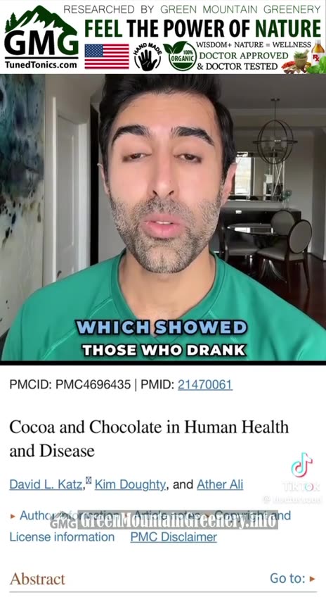 ❤️Eating 70% cocoa chocolate increases our stem cells literally making us live longer!!