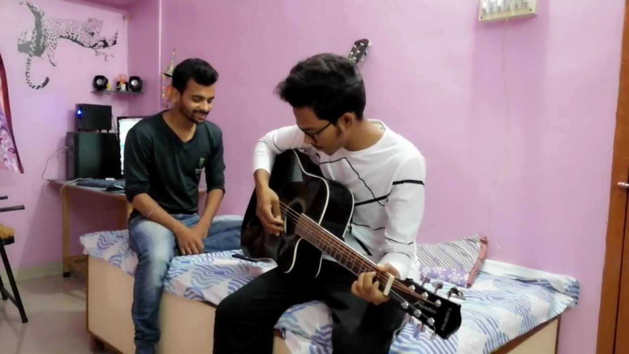 Bekhayali | Kabir Singh | Sachet Tandon | Guitar Cover | ft.Omkar and Gitanshu