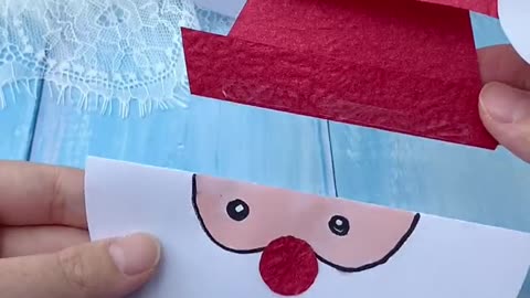 Jolly Creations: Step-by-Step Paper Santa