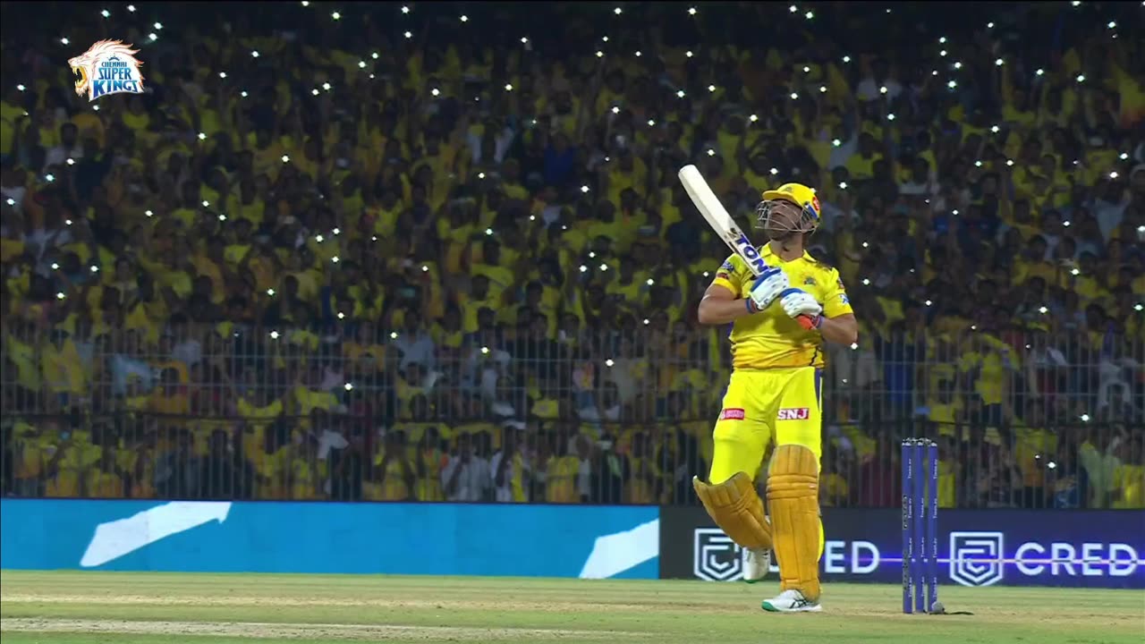 Dhoni hit 2 sixes in two ball #msdhoni #csk #ipl