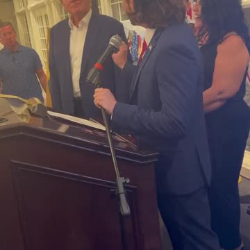 Captain Deplorable @ Bedminster Tonight! LOL!