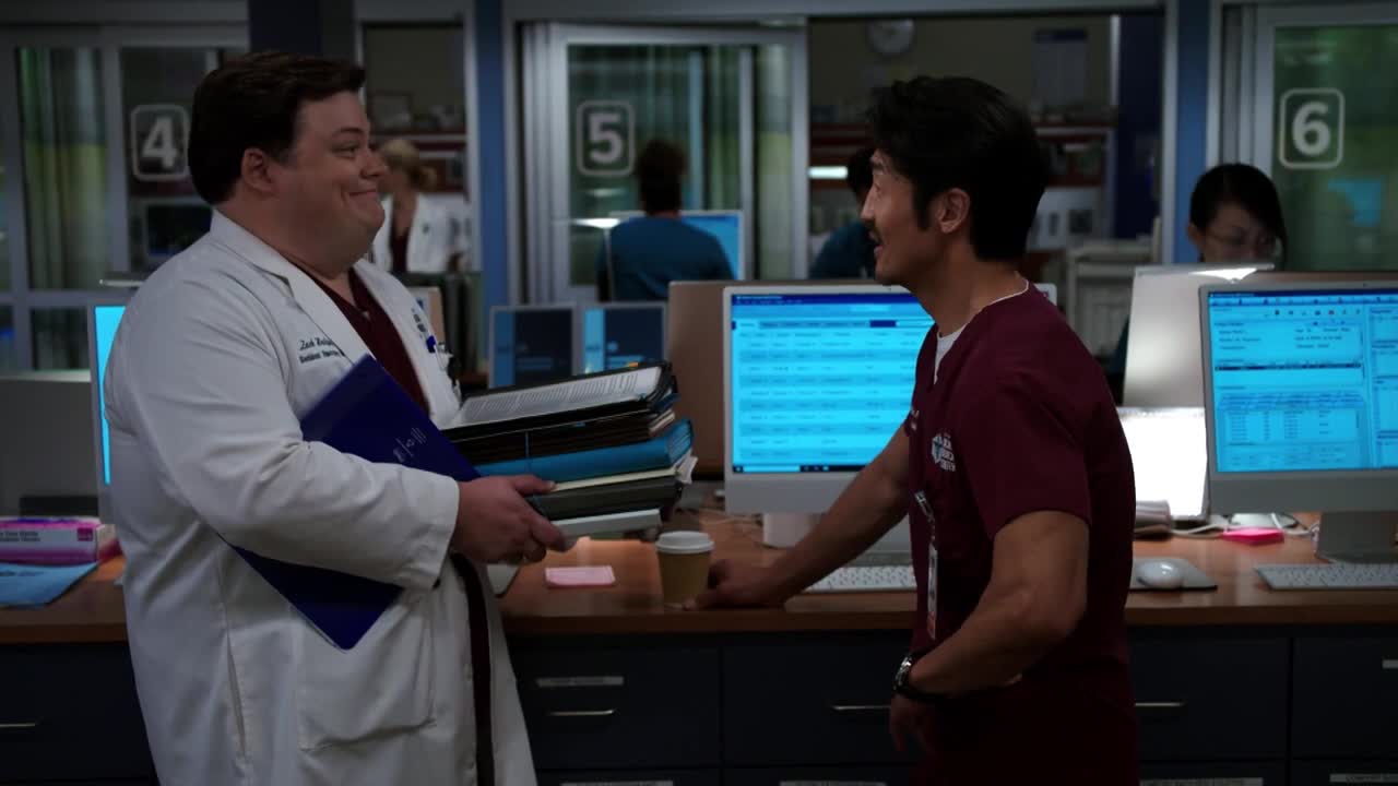 Choi and Asher Discuss a Patient Going through Withdrawal _ NBC’s Chicago Med