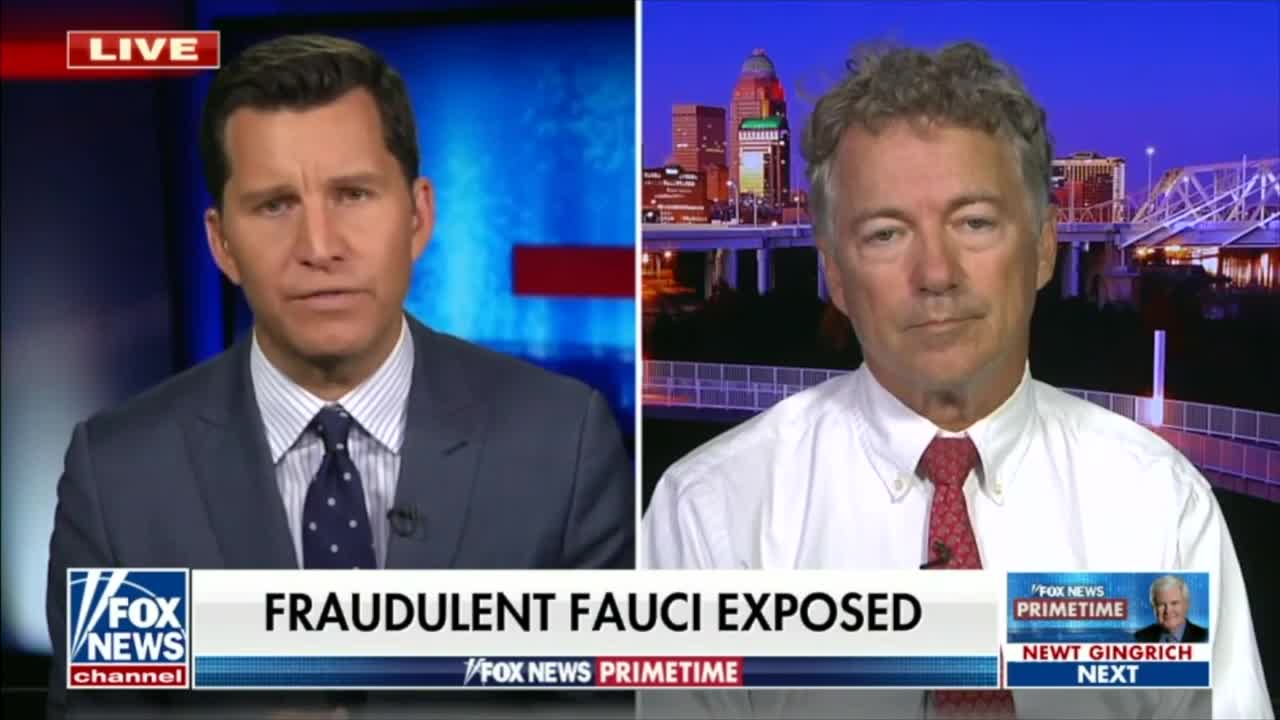 Dr. Rand Paul was Right, Fauci was Wrong - October 21, 2021