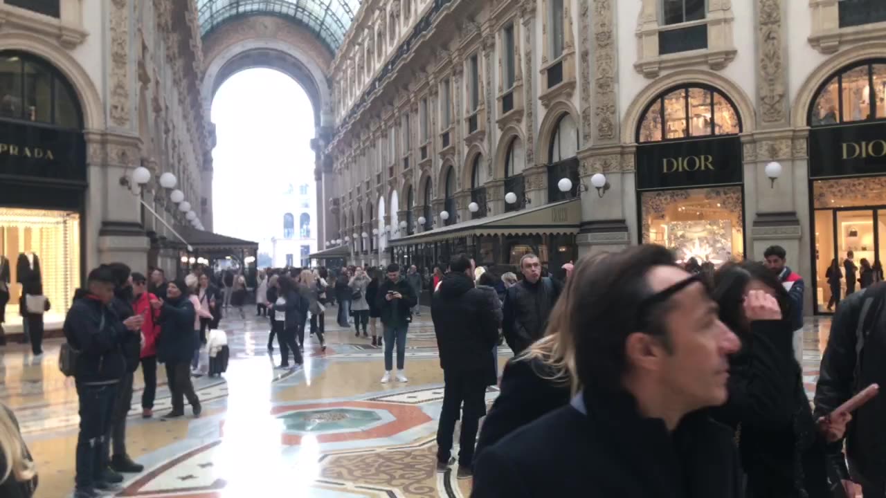 Italy Milan city Walking tour best places Part-1