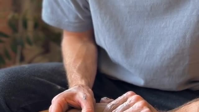 I was happy with this one #pottery #satisfying #asmr