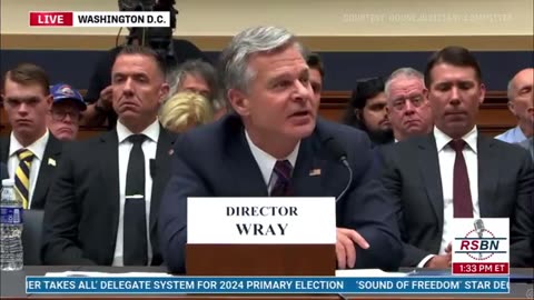 ⚠️BREAKING: FBI Director Wray confirms Joe Biden is under criminal investigation