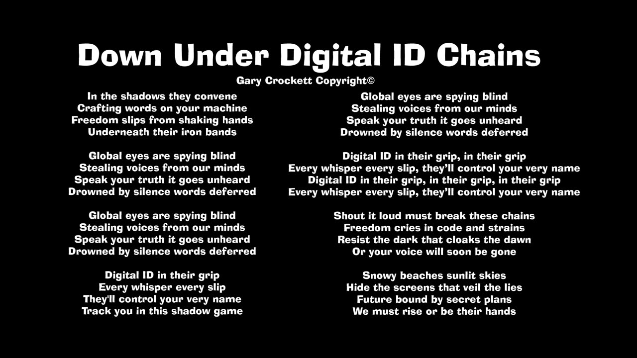 Down Under Digital ID Chains