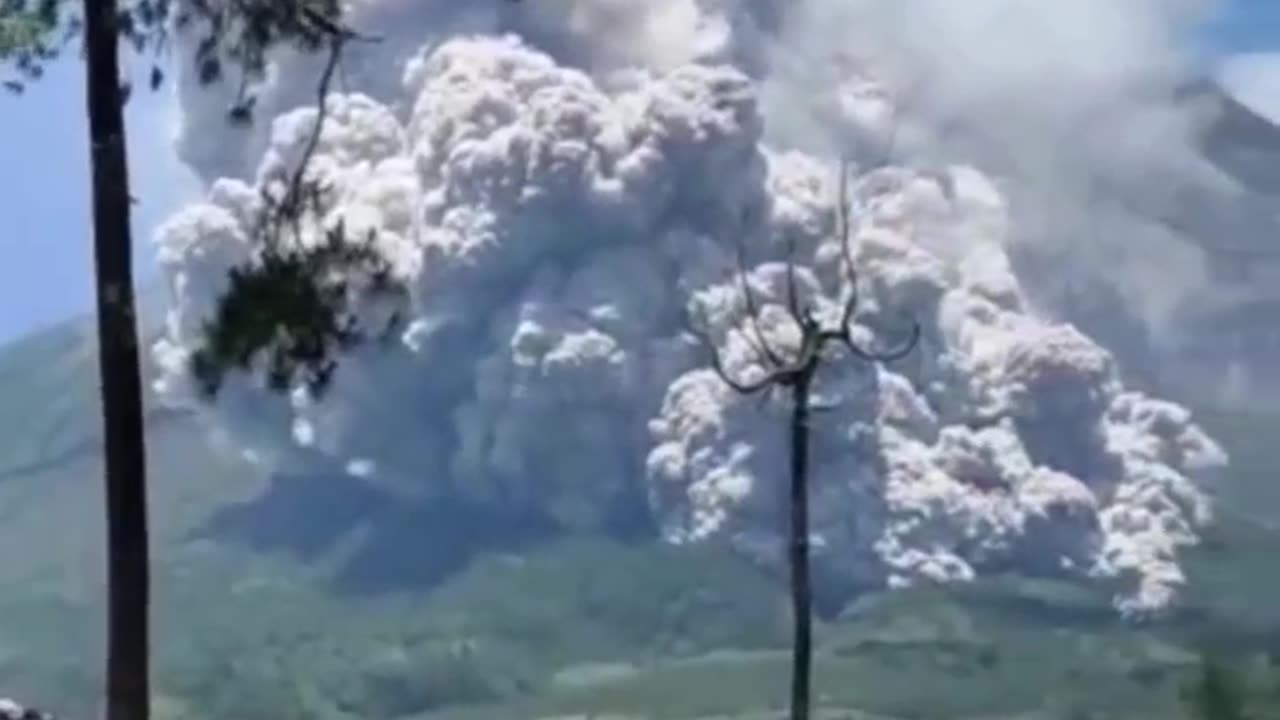 Mount Merapi Eruption