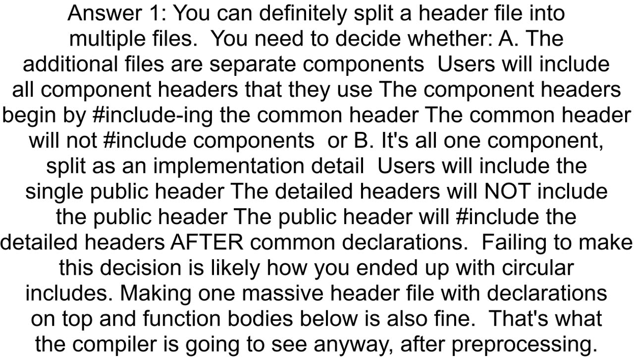 Is there any way to put inlined function39s definition in a separate place from the declaration