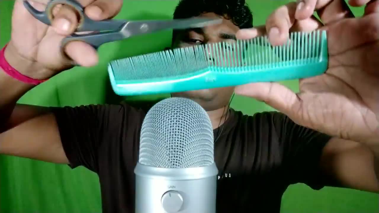 ASMR 1 Minute Personal Attention Haircut || ASMR One Minute Hair cuting Challenge BAPPA ASMR