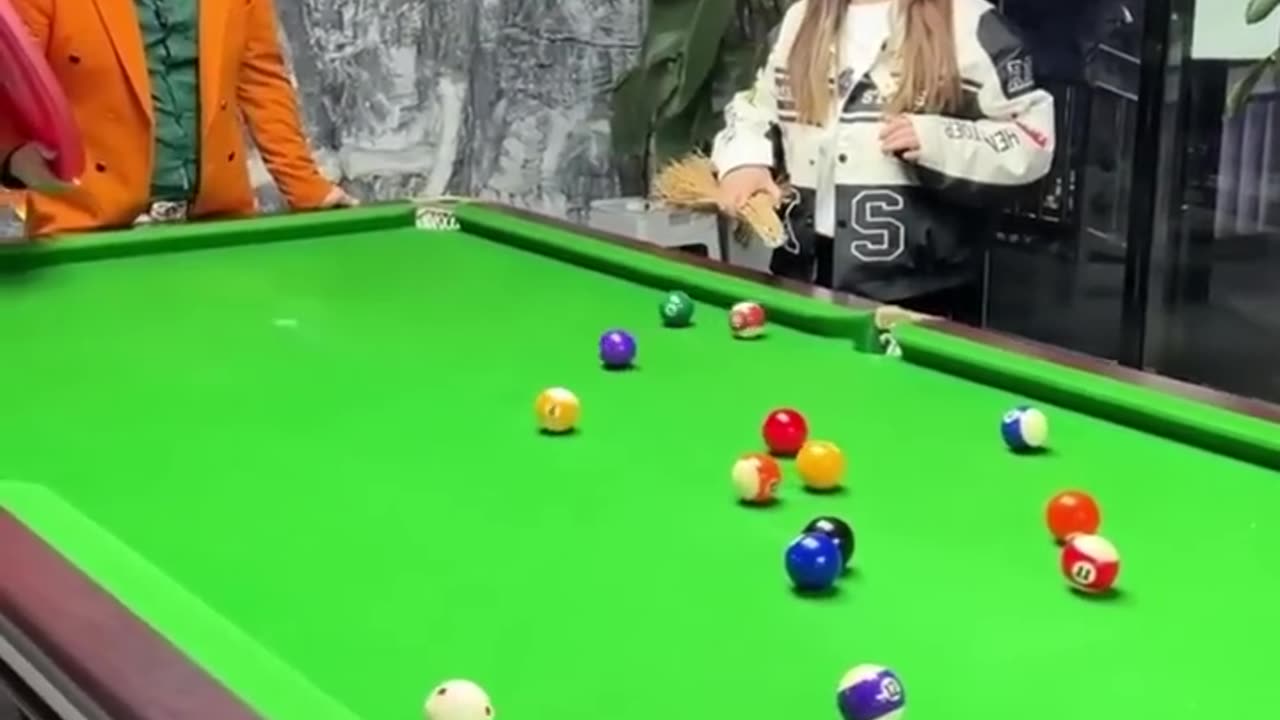 Funny billiard moment part 4